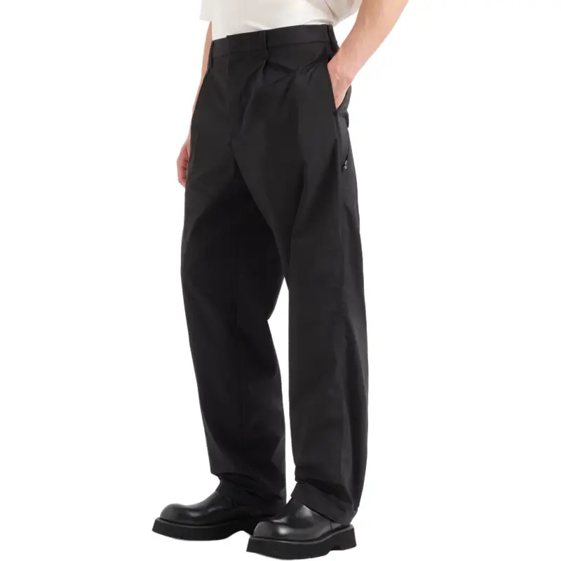 EMPORIO ARMANI Technical Fabric Trousers With Zip Pocket-1