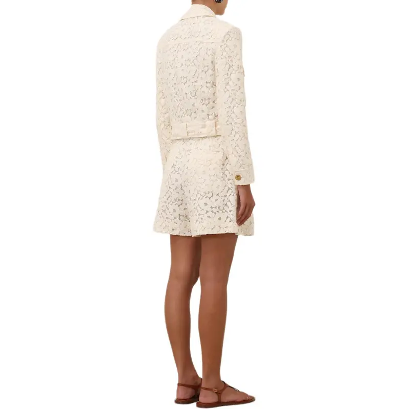 Zimmermann Cotton blend Lace Jacket-3