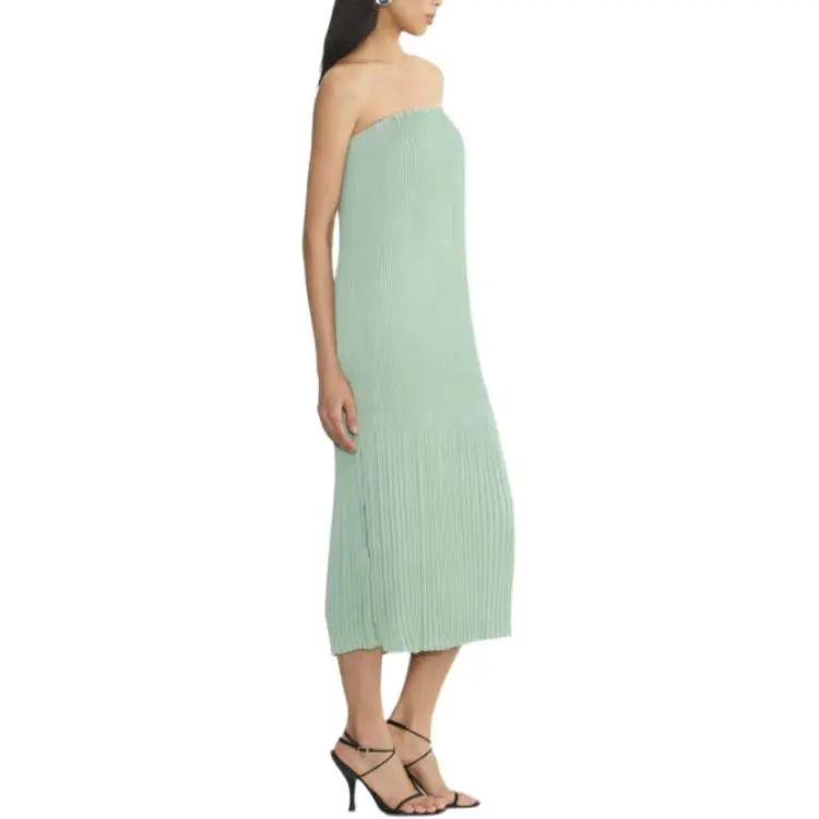 ARITZIA SS25 Babaton Offer Satin Dress Sleeveless Dress Women's-4