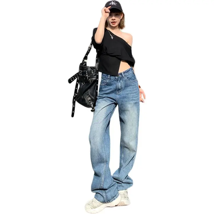 Kazakhstan Jeans Women's Dark Blue-3