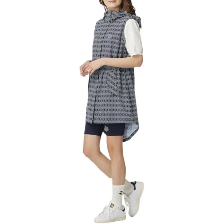 TAYLORMADE SS25 Sleeveless Dress Women's White/Marine Blue-2