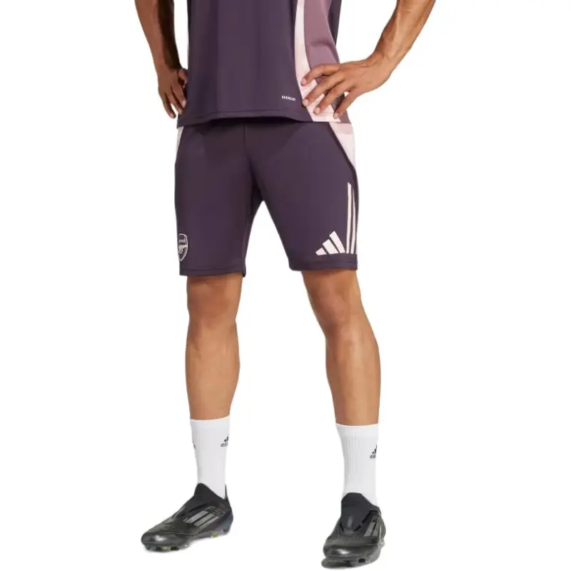 Adidas ArsenalTiro 24 FW24 Sports Shorts Men's Aurora Black-2