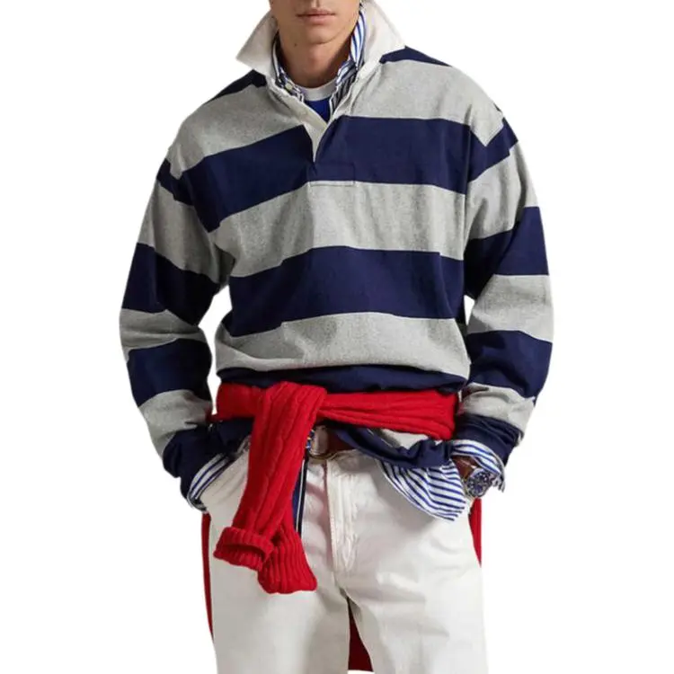 Ralph Lauren SS25 Polo Shirt Men's Marine Blue-2