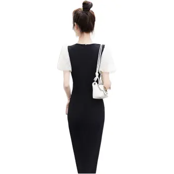 PIERRE CARDIN Short Sleeved Dress Women's Black