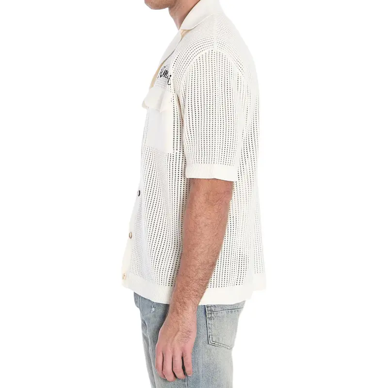 AMIRI Mesh Polo-3