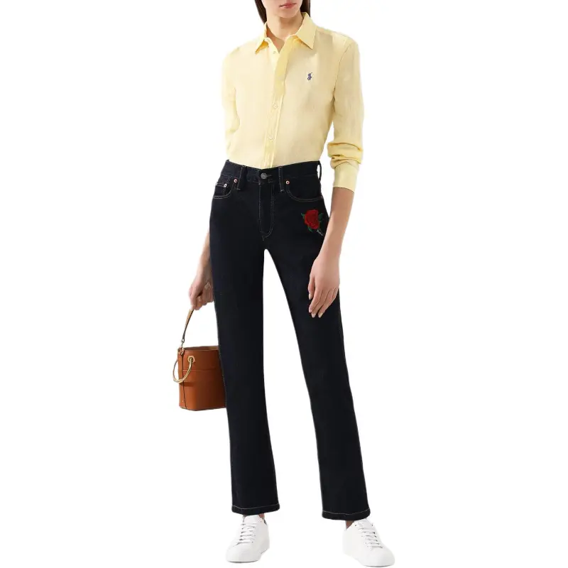 Polo Ralph Lauren SS24 Shirt Women's Yellow-2