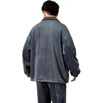 Tonlion Casual Pants Men Dark Iron Gray