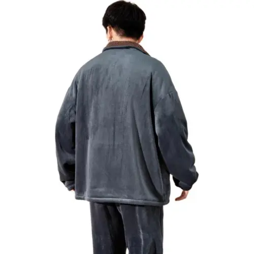 Tonlion Casual Pants Men Dark Iron Gray