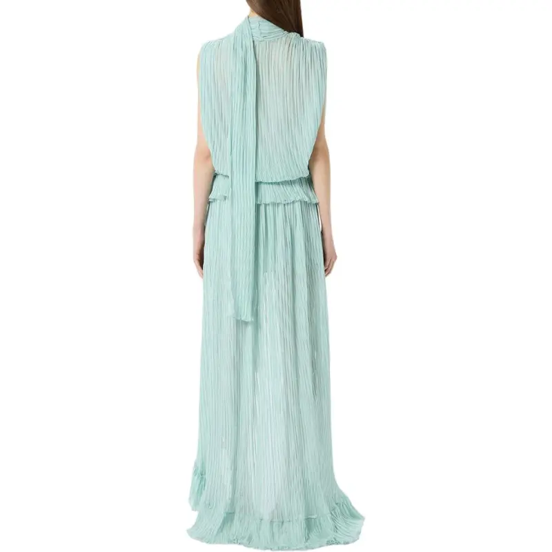 Blumarine Sleeveless Dress Women's Green-3