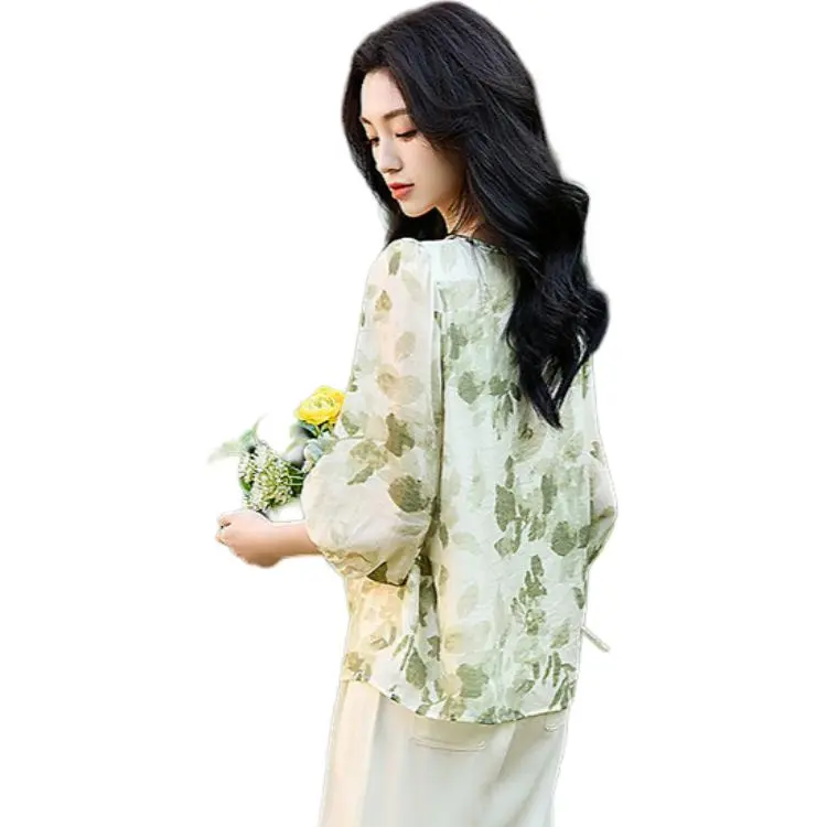 Dme Shirts Women's Leaf Green-1