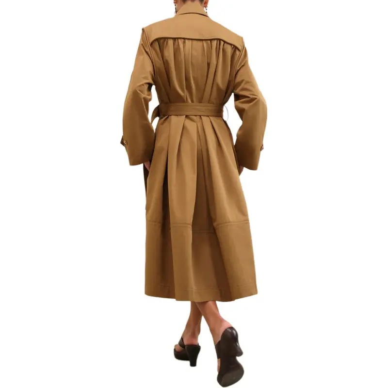 Zimmermann Trench Coat Women's Khaki-3