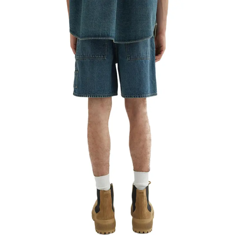 JIL SANDER High rise Denim Shorts-2
