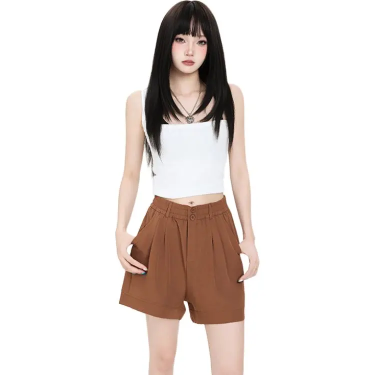 Kazakhstan Casual Shorts Women's-4