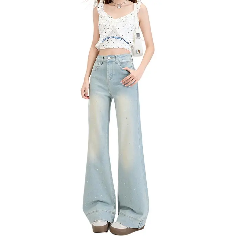 Kazakhstan Jeans Women's Light Blue-3
