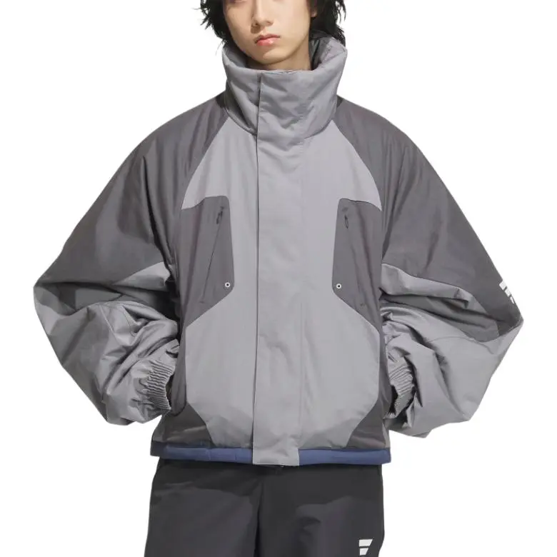 Adidas FUSTL P JKT4 Puffer Jacket Men's Gray-1