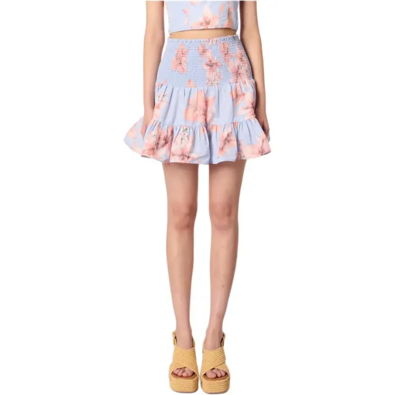 Maje Floral print Mini Skirt-1