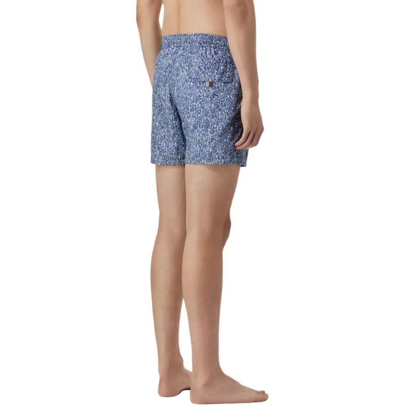 Canali Printed Swim Shorts-2
