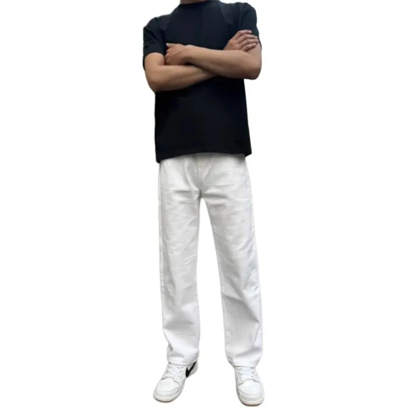 DUATOGE Jeans Men Ecru -3