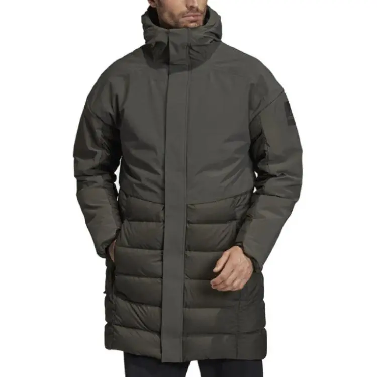 Adidas MYSHELTERClimaheat Parka Coats Men's Green-2