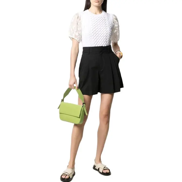 RED VALENTINO Casual Shorts Women's Black-1