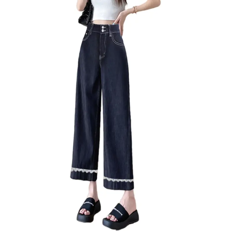 Weixi Jeans Women's Dark Blue-3