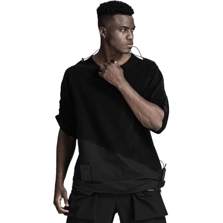 NORVINCY Comfortable And Breathable Sweat Wicking Solid Color 100% Cotton Short Sleeved T Shirts Unisex-5