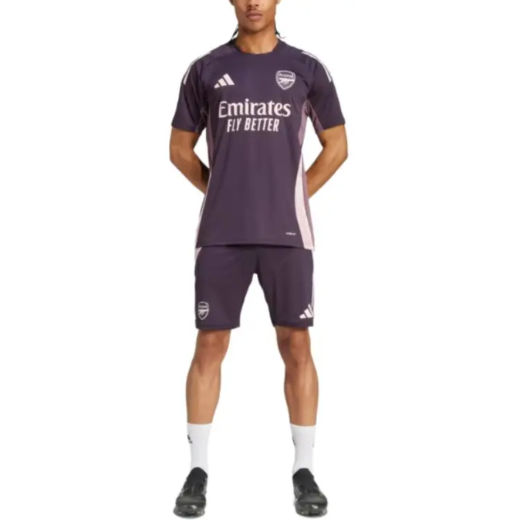 Adidas ArsenalTiro 24 FW24 Sports Shorts Men's Aurora Black-1