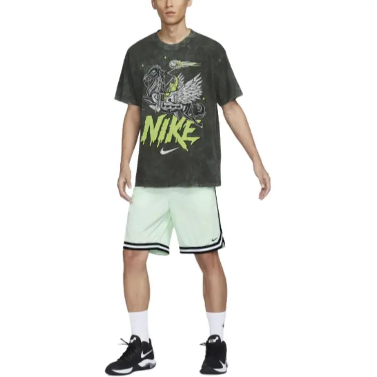 Nike T Shirts Men Sequoia Red-2