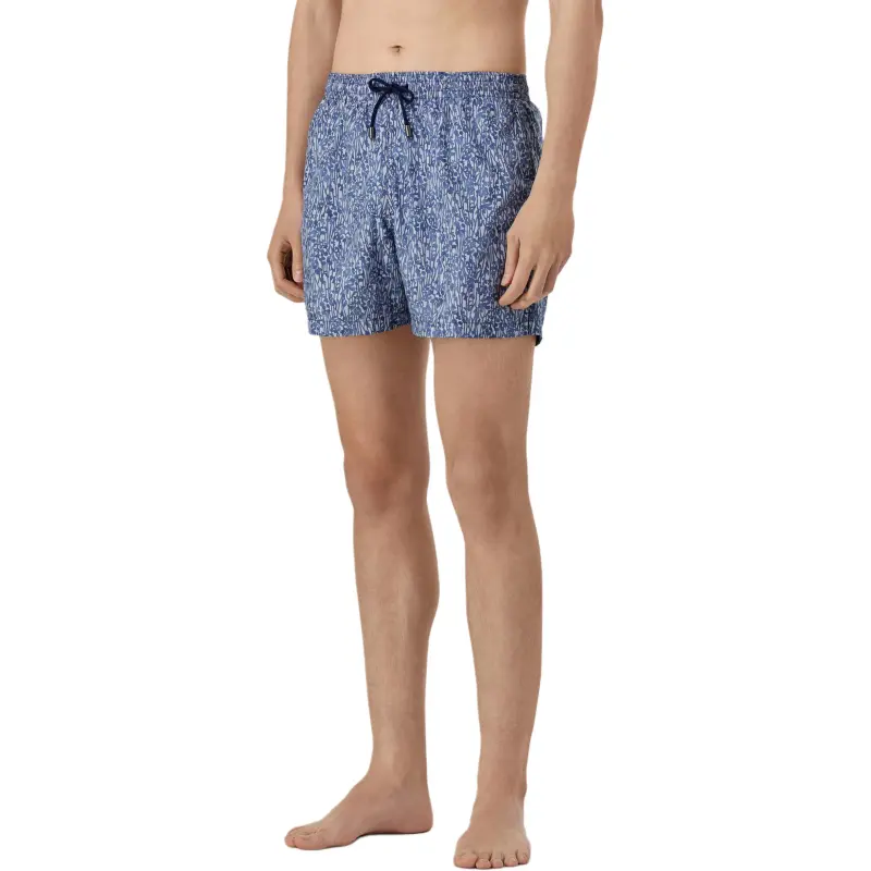 Canali Printed Swim Shorts-1