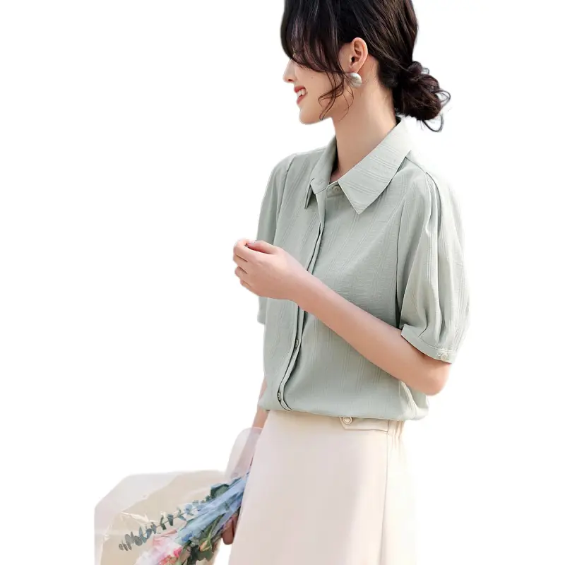 XWI SS24 Shirt Women's Ice Smoothie Green-4