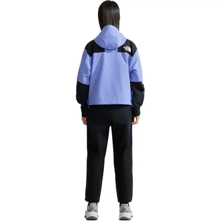 THE NORTH FACE Women's DryVent Mono Mountain Short Jacket Virtual Blue/TNF Black-0