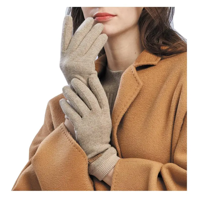 H YXIANG Wool Polyamide Gloves Women's-11