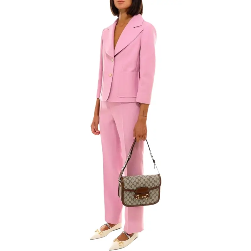 GUCCI Business Suit Coat Women's Pink-4