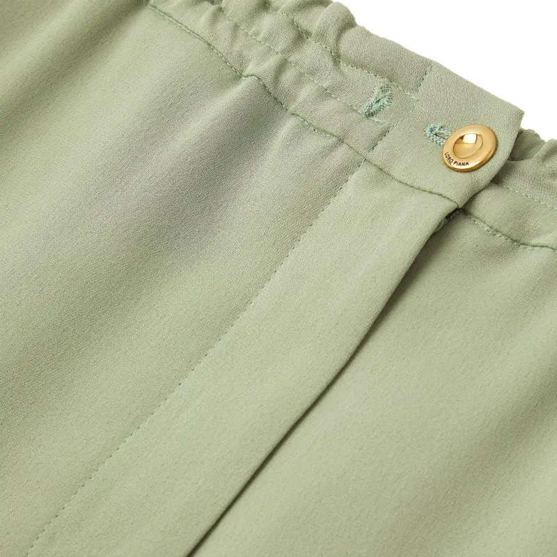 Loro Piana Casual Pants Women's Green Fluorite-5