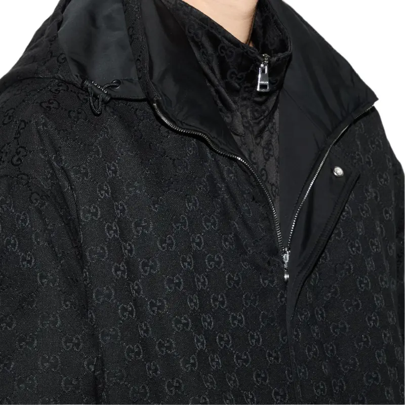 GUCCI SS25 Coat Jacket Men's Black-7