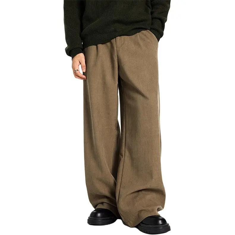 GTRG Casual Pants Unisex Khaki-2