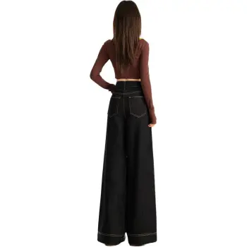 Rose Jeans Unisex Black/Gold