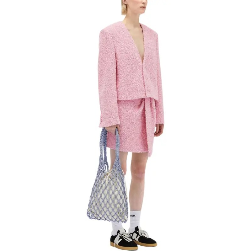 MSGM Draped Midi Skirt-3