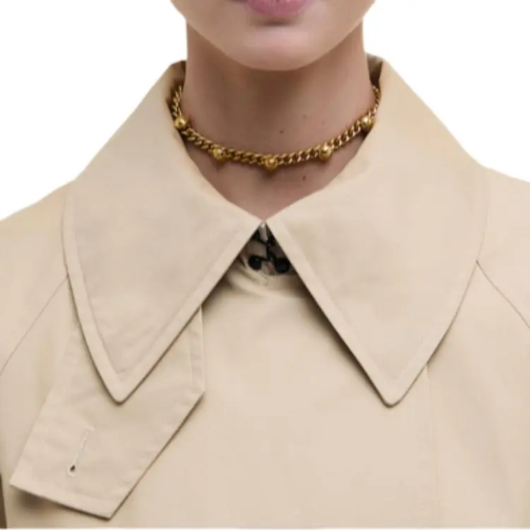 BARBOUR X Alexa Chung Harley Trench Coat-4