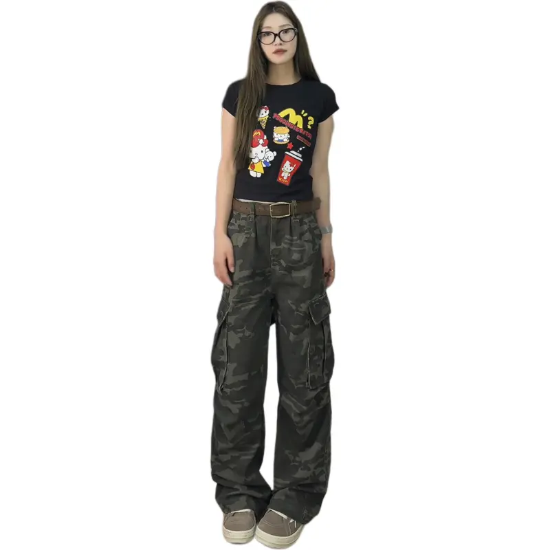 FA2LO Jeans Unisex Camouflage-2