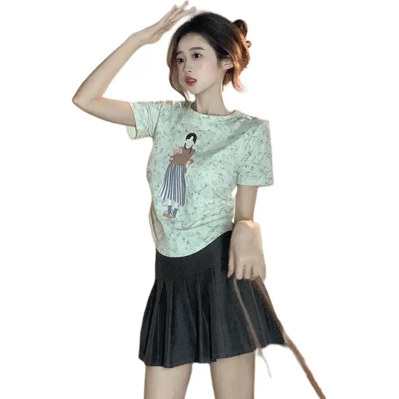 Mu Xiao Xin T Shirts Women's-1