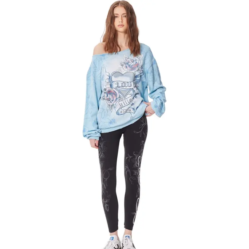 Ed Hardy SS25 Leggings Women's Black-2
