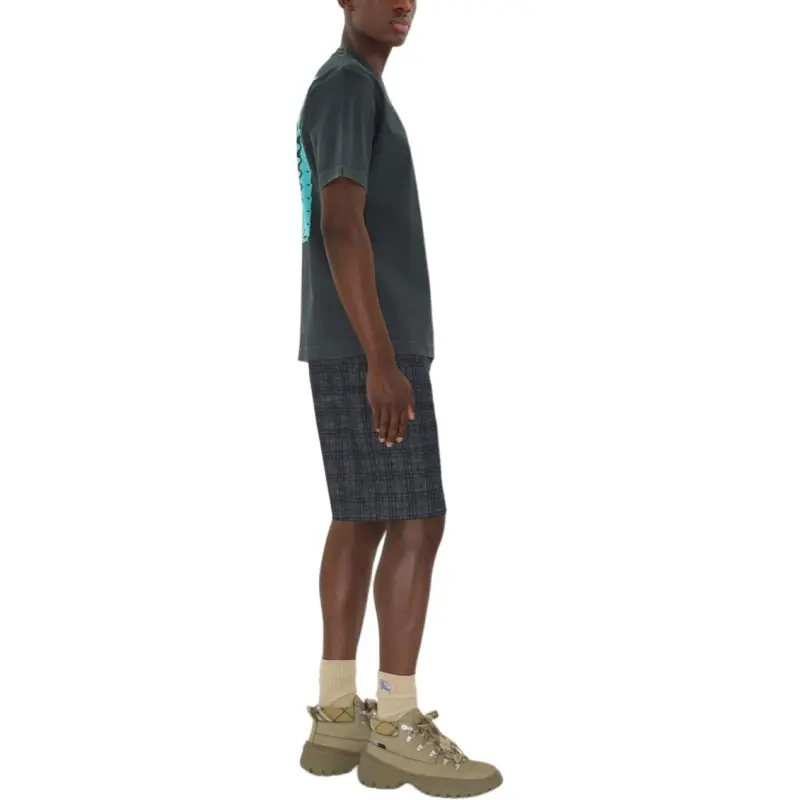 Burberry SS25 T Shirt Men's Black Blue-3