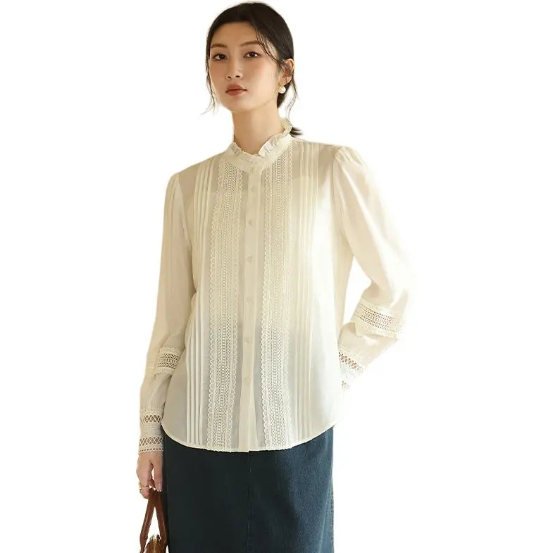 La Chapelle Shirt Women's White-0