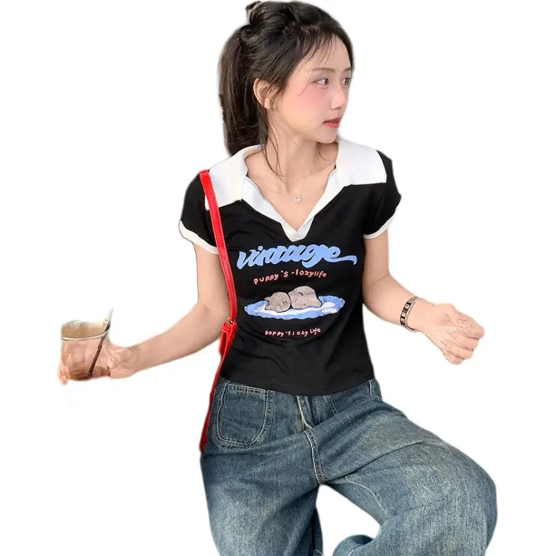 Mu Xiao Xin T Shirts Women's-6