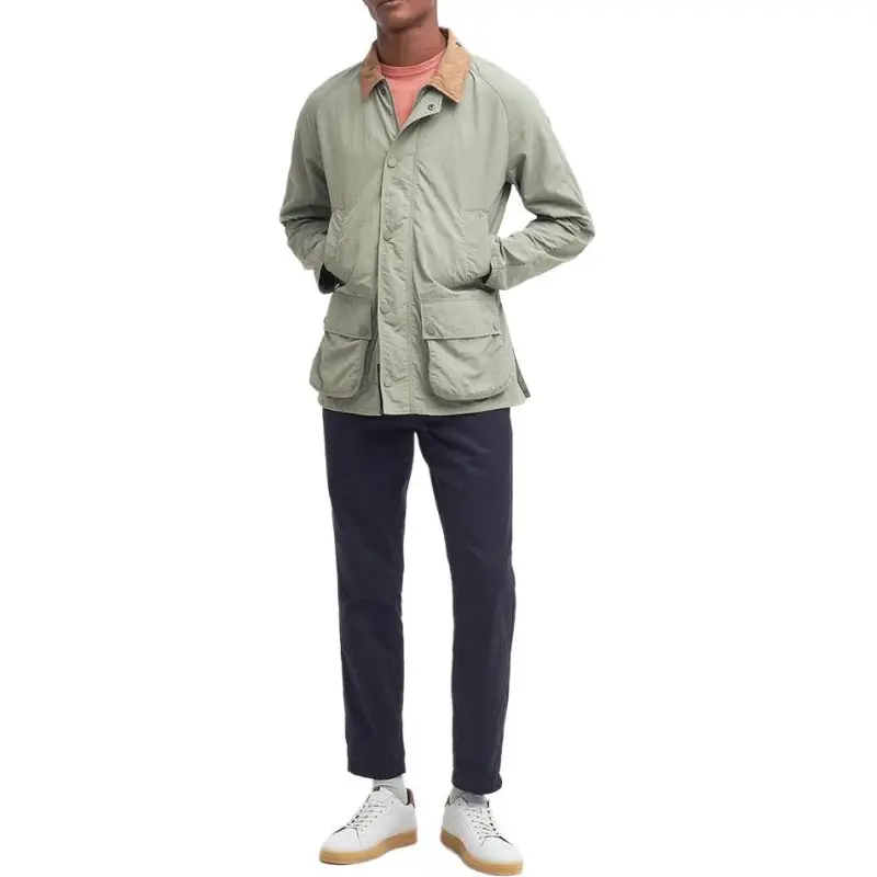 BARBOUR Jackets & Coats Men's Light Green-2