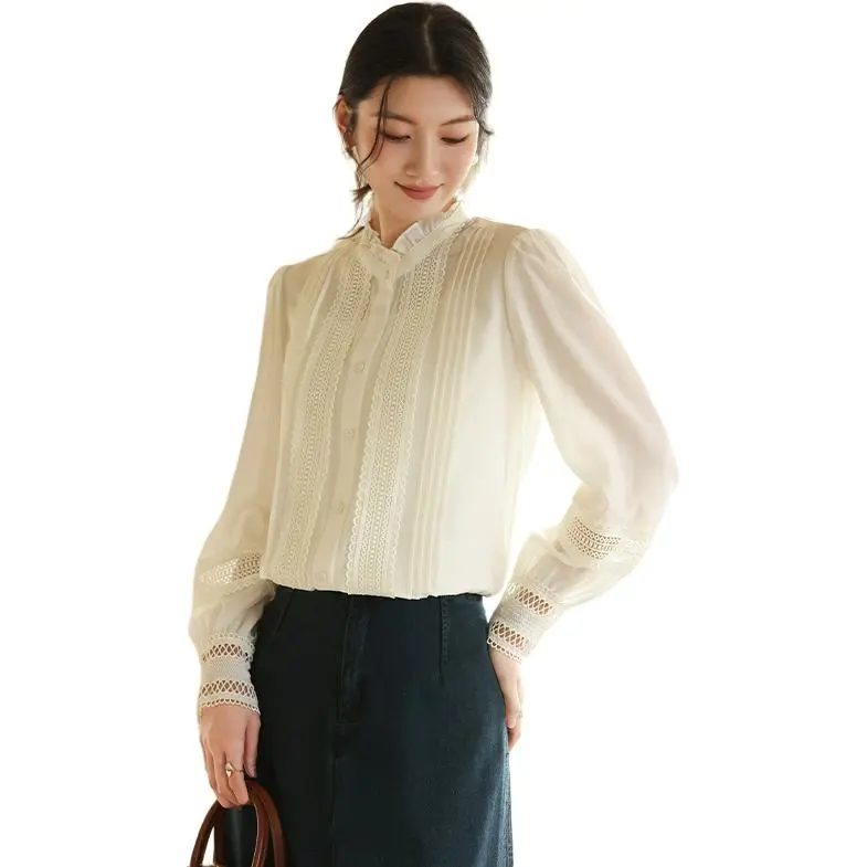 La Chapelle Shirt Women's White-2
