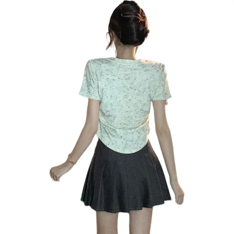 Mu Xiao Xin T Shirts Women's-0