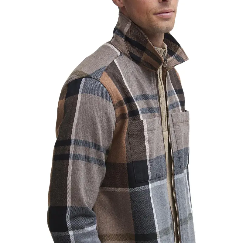 BARBOUR Lannich FW24 Jackets Coats Men's Brown-7