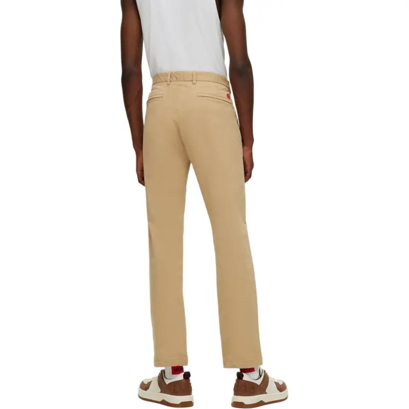 HUGO BOSS FW24 Casual Pants Men's Khaki-3